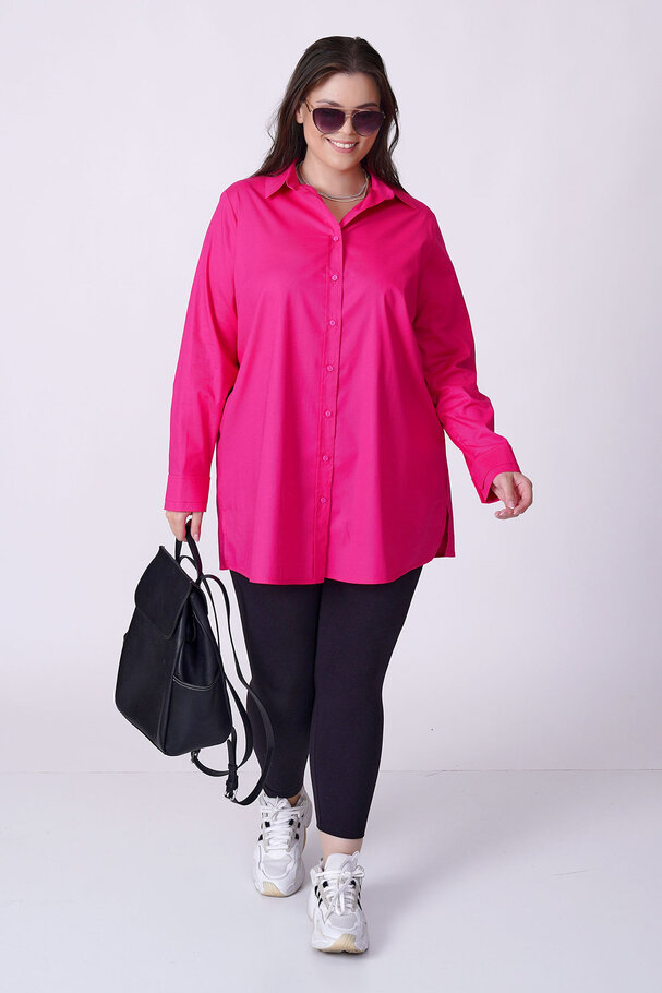 BASIC STRETCH POPLIN SHIRT