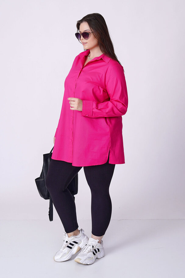 BASIC STRETCH POPLIN SHIRT