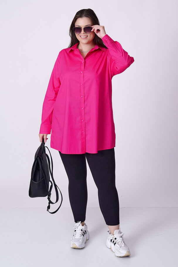 BASIC STRETCH POPLIN SHIRT