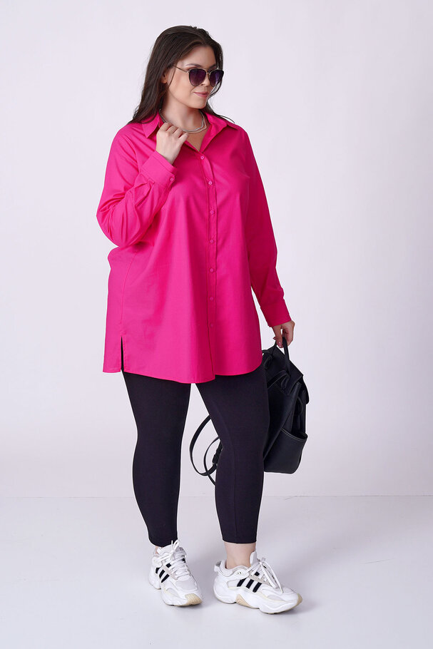 BASIC STRETCH POPLIN SHIRT