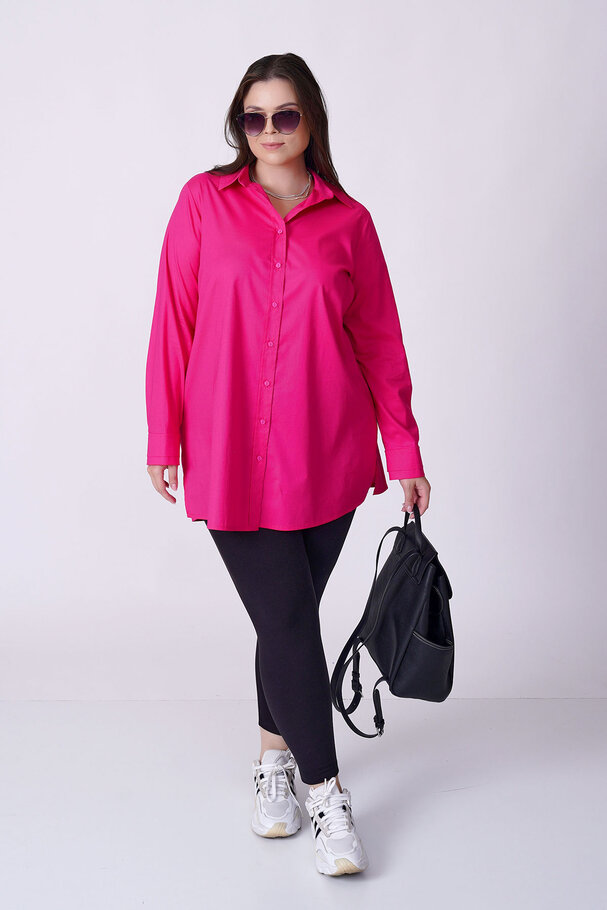 BASIC STRETCH POPLIN SHIRT