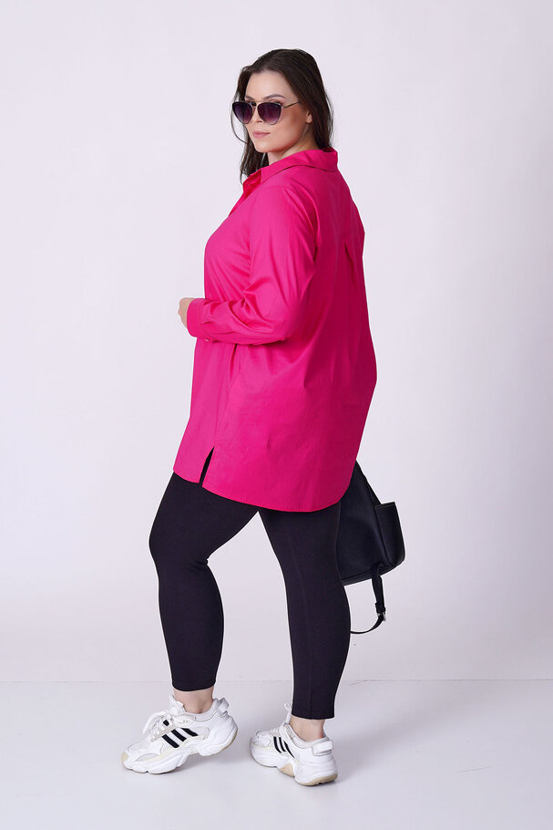 BASIC STRETCH POPLIN SHIRT