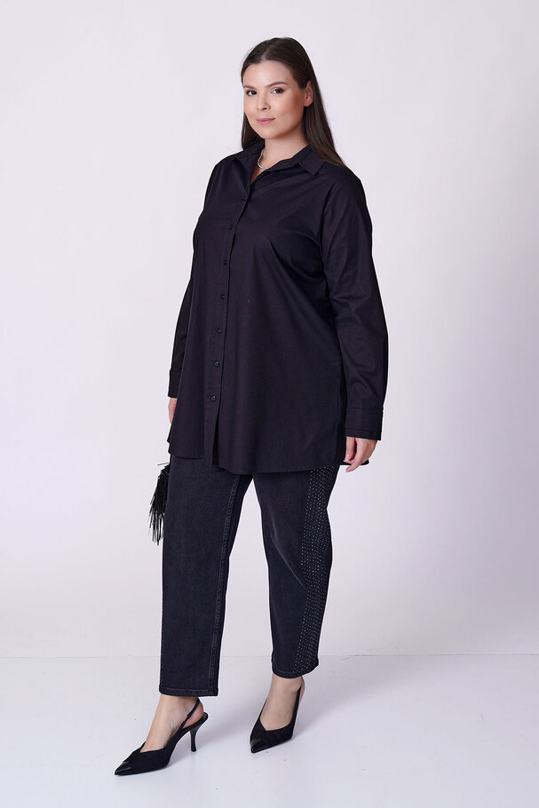 BASIC STRETCH POPLIN SHIRT