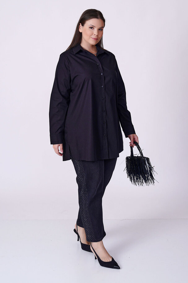 BASIC STRETCH POPLIN SHIRT