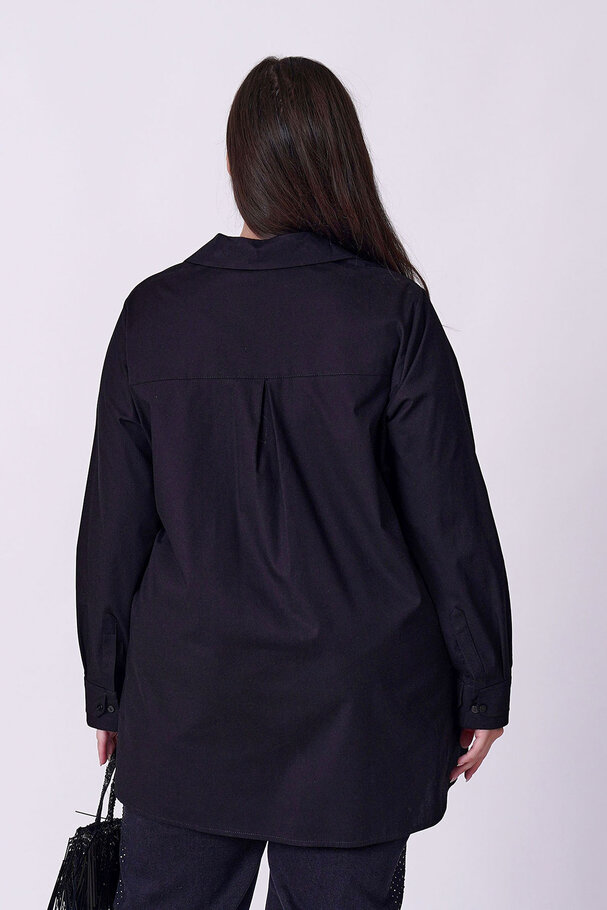 BASIC STRETCH POPLIN SHIRT