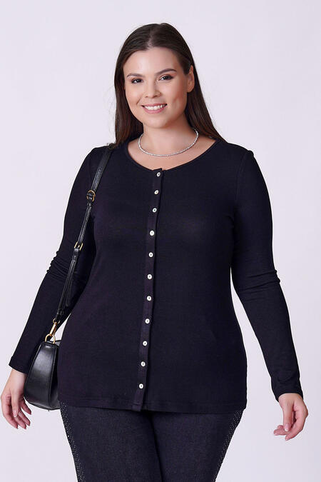 54396 - BASIC KNIT CARDIGAN