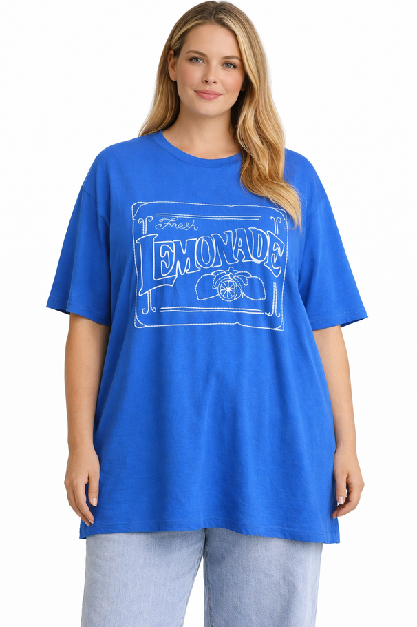 COTTON EMBROIDERED T-SHIRT