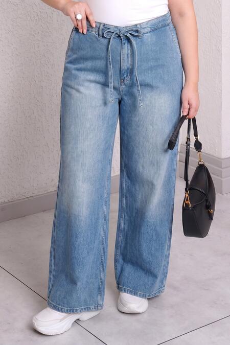  - FLOWY WIDE LEG JEAN PANTS (1)