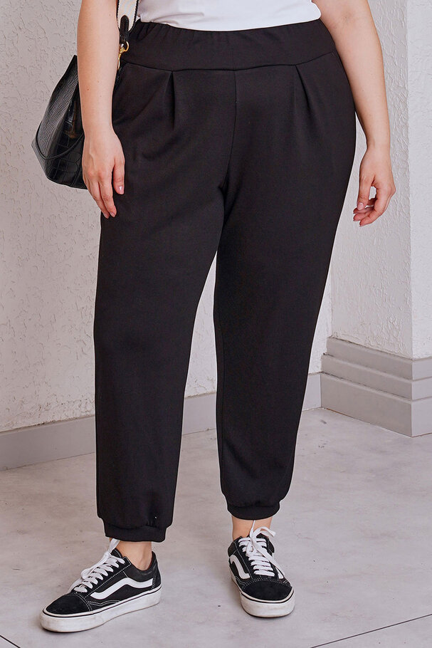 MODAL COMFORT CARROT TROUSERS