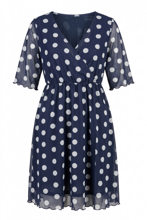 POLKA DOT TULLE DRESS