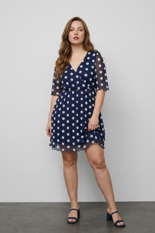 POLKA DOT TULLE DRESS