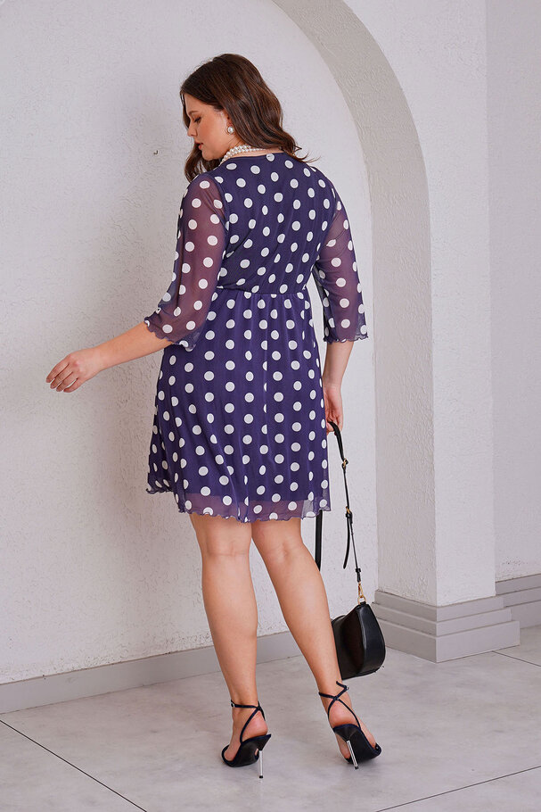 POLKA DOT TULLE DRESS
