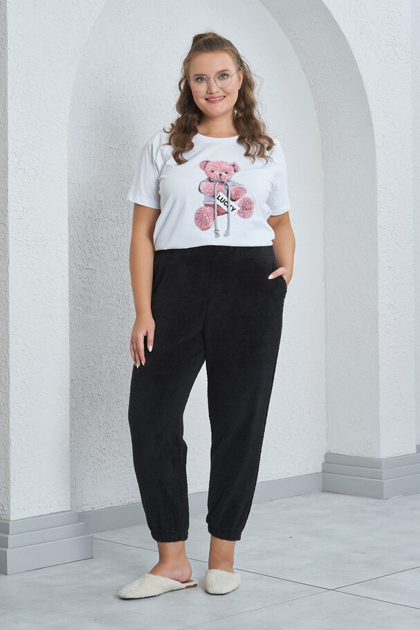 PLUSH TROUSERS