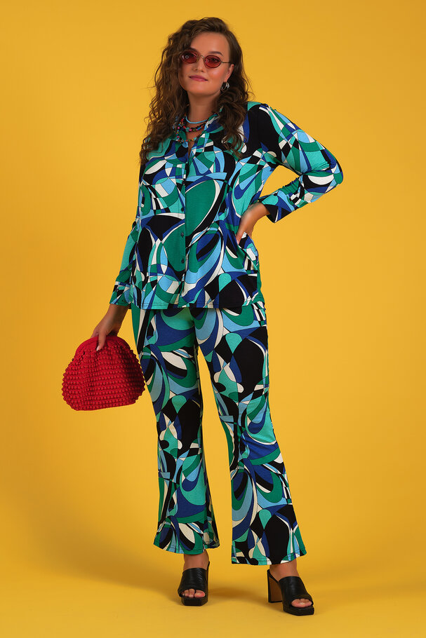GEOMETRIC PRINT SHIRT