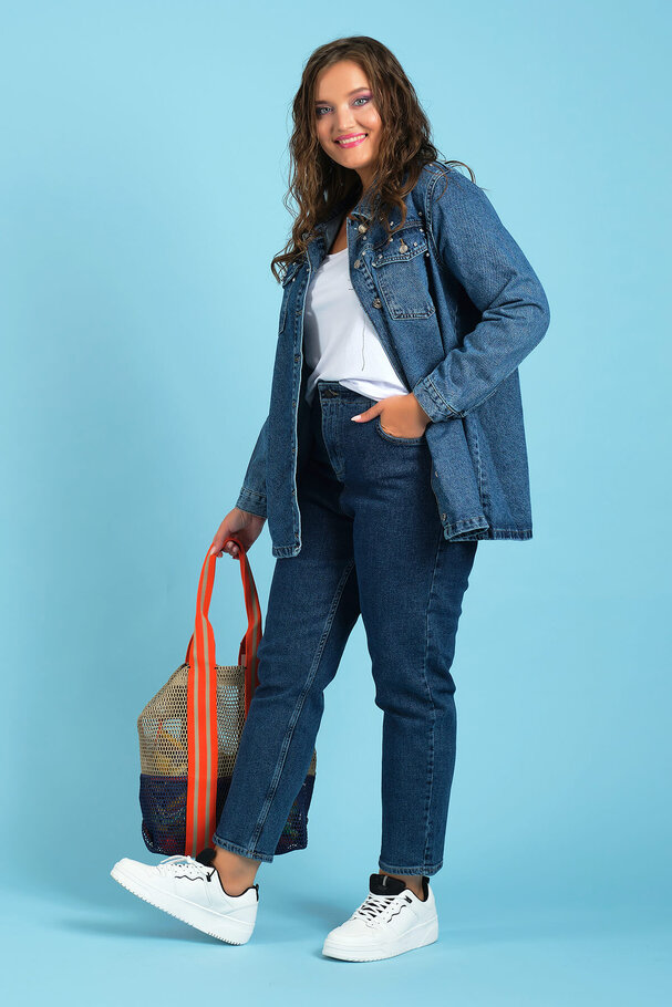 STUDDED DENIM JACKET