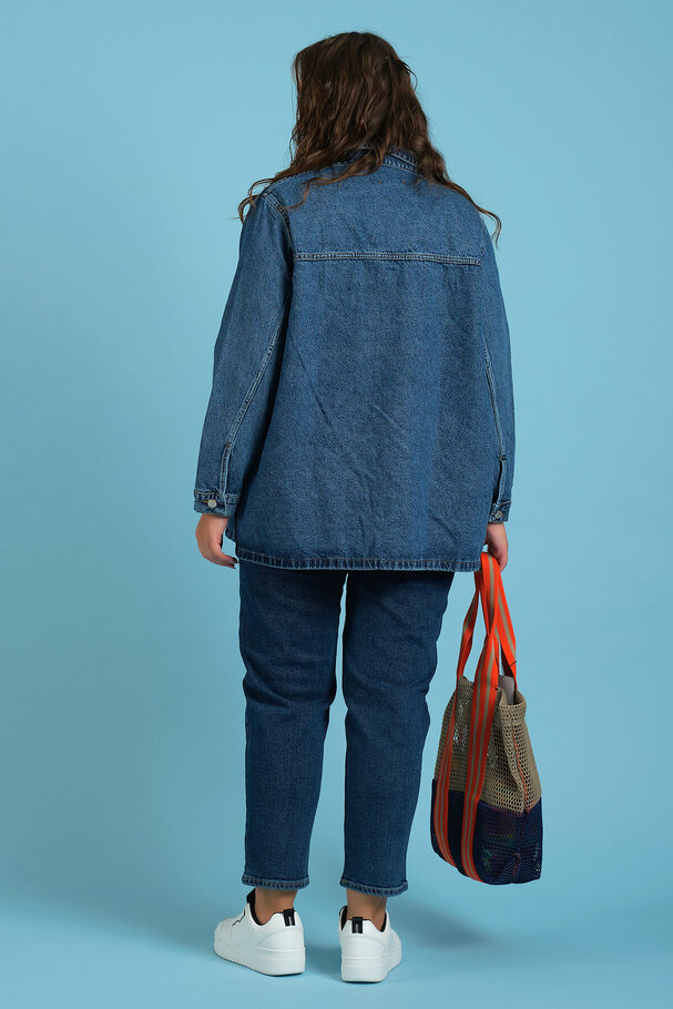 STUDDED DENIM JACKET