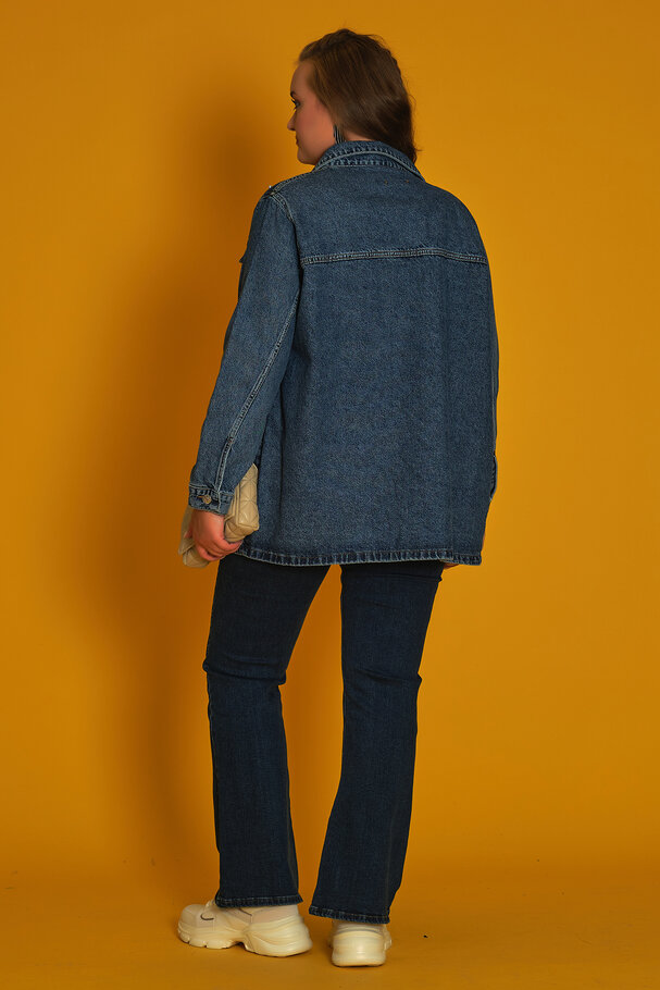 STUDDED DENIM JACKET