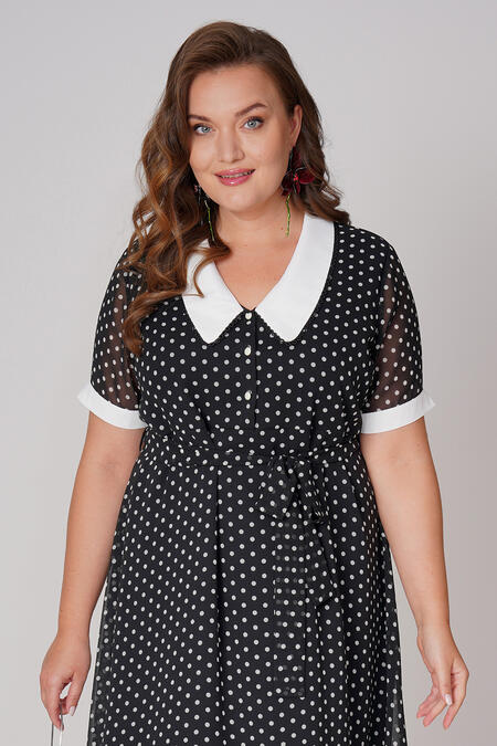  - POLKA DOT VINTAGE DRESS (1)