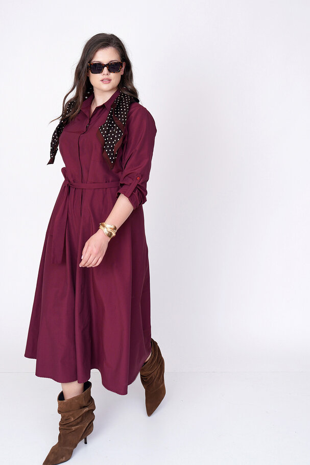 POPLIN SHIRT DRESS