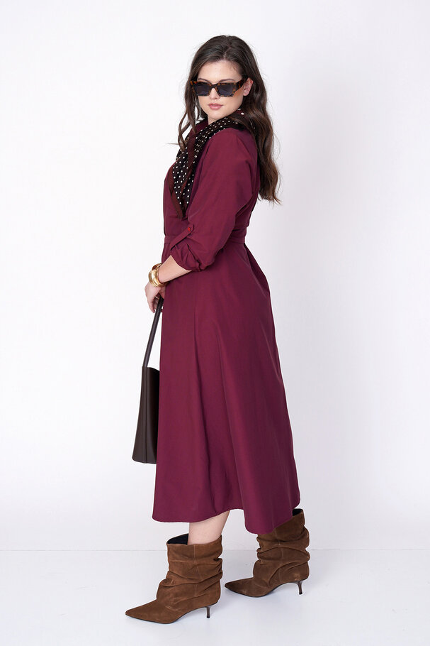 POPLIN SHIRT DRESS