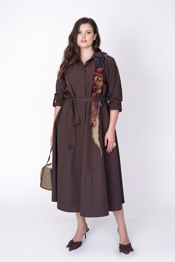 POPLIN SHIRT DRESS