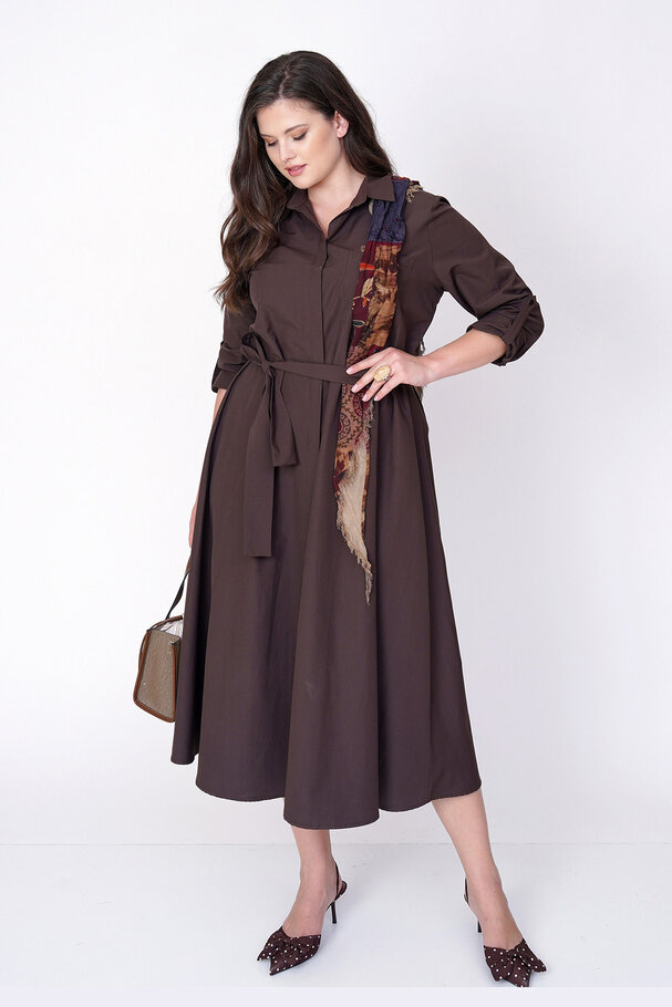 POPLIN SHIRT DRESS