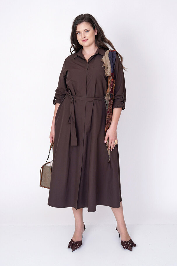 POPLIN SHIRT DRESS