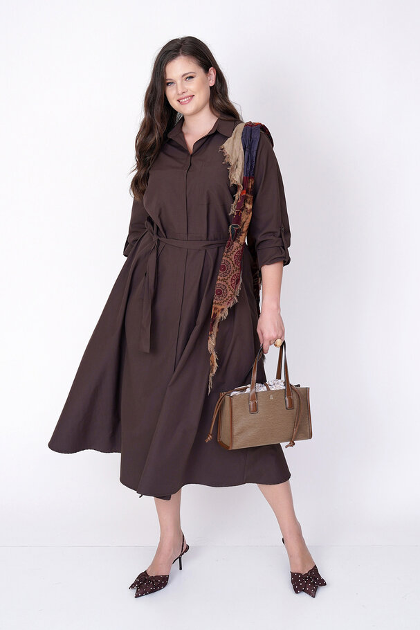 POPLIN SHIRT DRESS