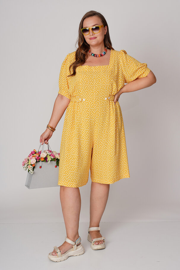 PRINTED MIDI JUMPSUIT