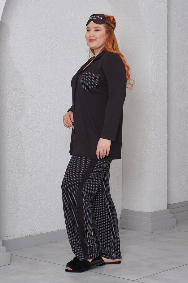 PUANLI PİJAMA TAKIMI