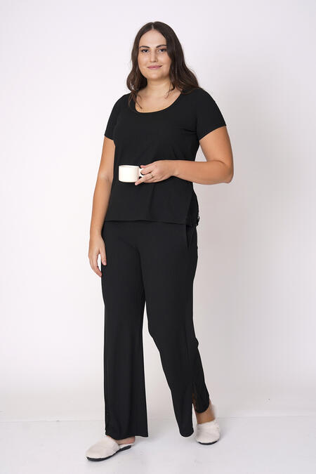 54951 - PYJAMAS SET WITH LACE DETAIL (1)  - PYJAMAS SET WITH LACE DETAIL (1)