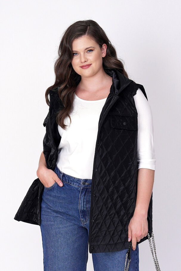 QUILTED PADDED GILET