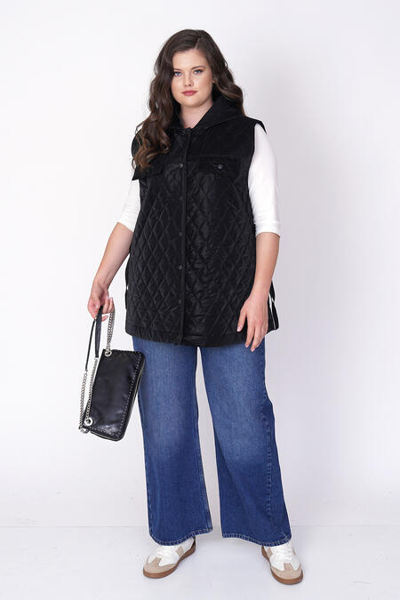54474 - QUILTED PADDED GILET (1)  - QUILTED PADDED GILET (1)