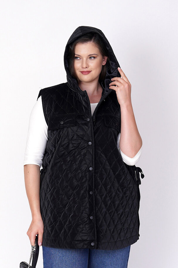 QUILTED PADDED GILET