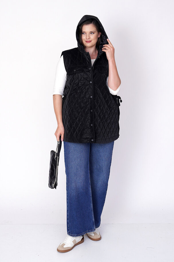 QUILTED PADDED GILET