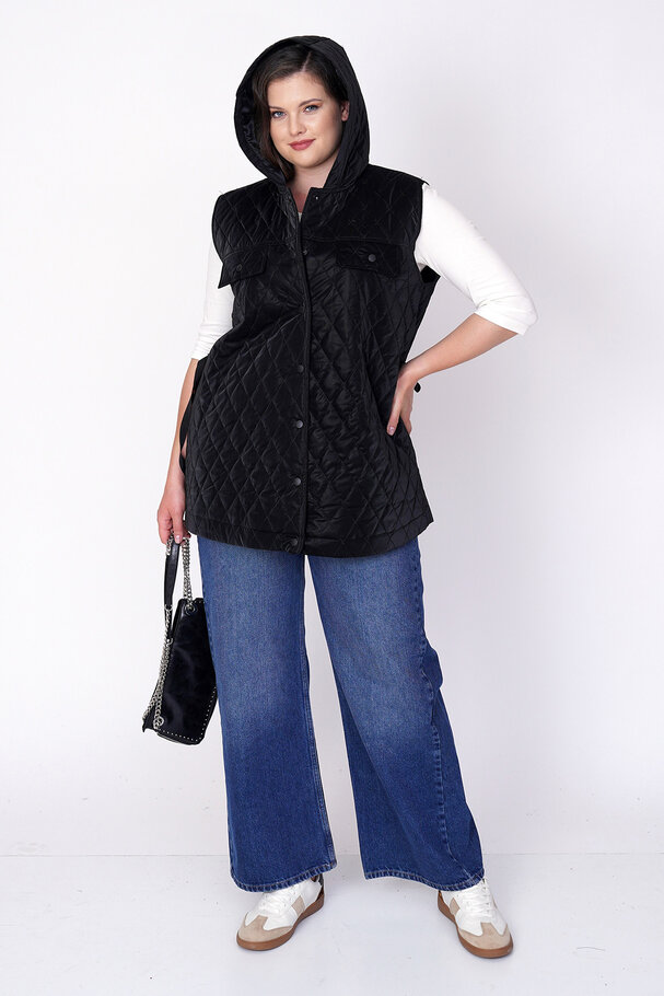 QUILTED PADDED GILET