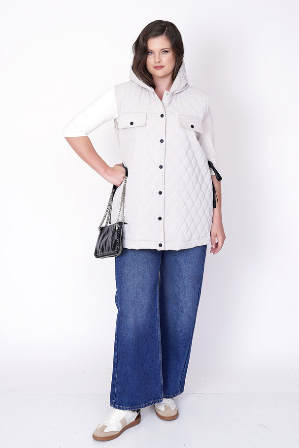 QUILTED PADDED GILET
