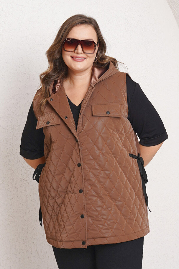 QUILTED PADDED GILET