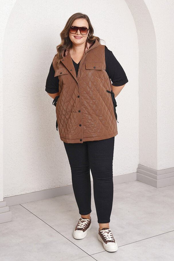 QUILTED PADDED GILET