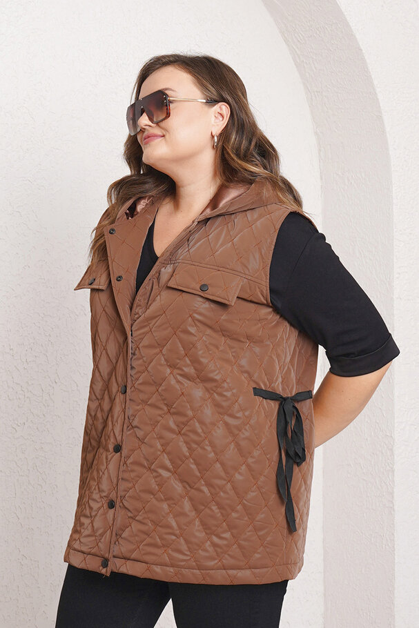 QUILTED PADDED GILET