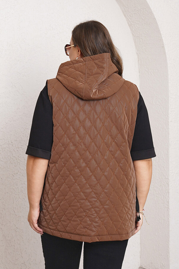 QUILTED PADDED GILET