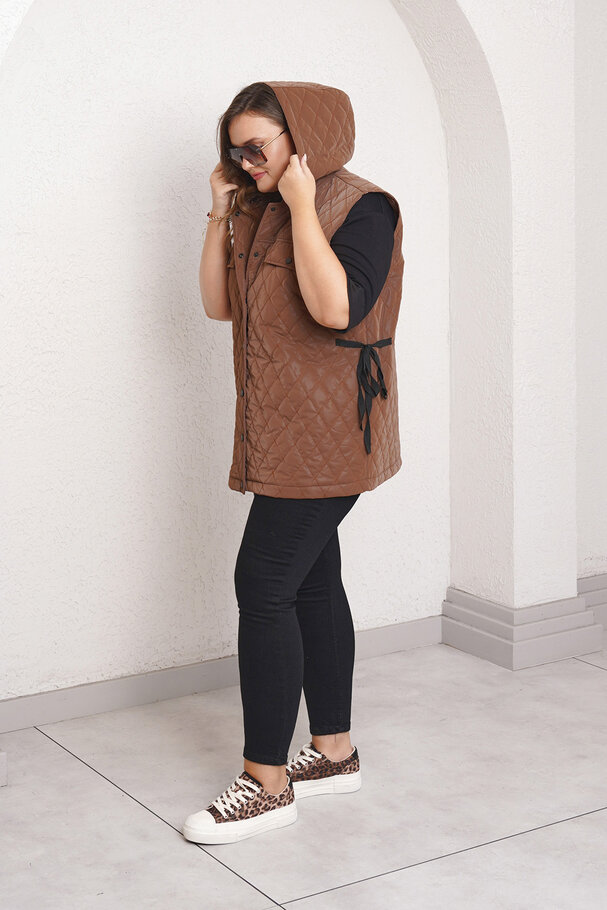 QUILTED PADDED GILET