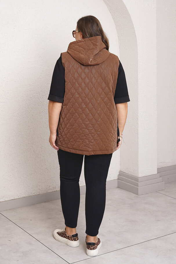 QUILTED PADDED GILET