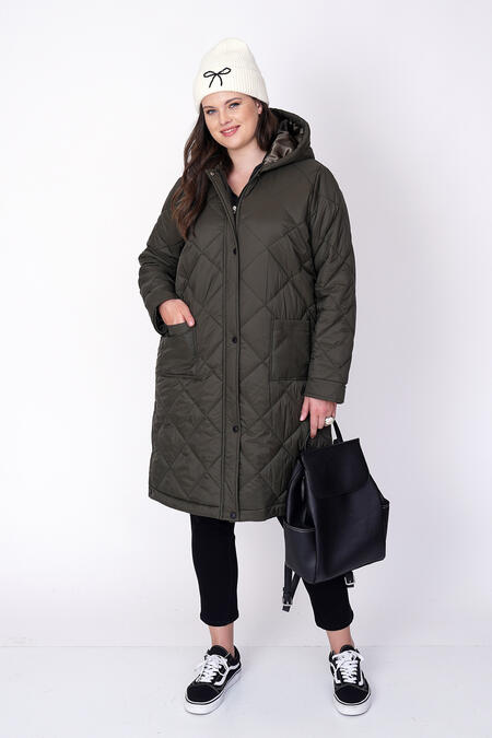 QUILTED PUFFER COAT - Thumbnail (4)