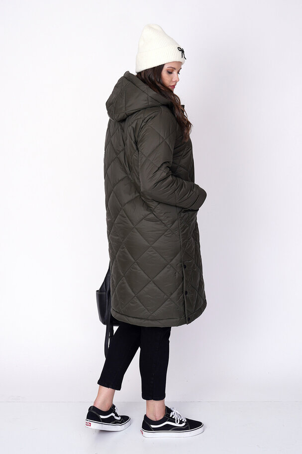 QUILTED PUFFER COAT QUILTED PUFFER COAT