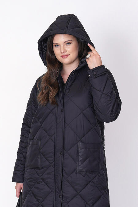QUILTED PUFFER COAT - Thumbnail (9)