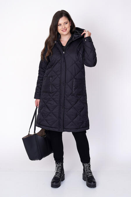 QUILTED PUFFER COAT - Thumbnail (10)