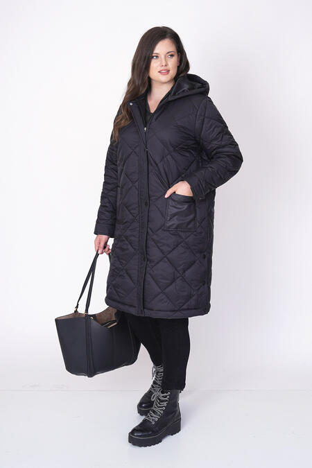 QUILTED PUFFER COAT - Thumbnail (12)