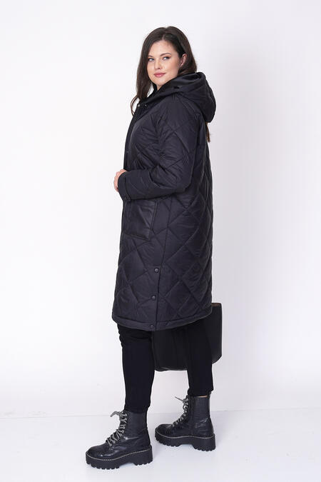 QUILTED PUFFER COAT - Thumbnail (13)