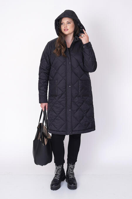 QUILTED PUFFER COAT - Thumbnail (15)
